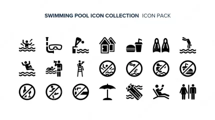 swimming pool icon collection rnd572 frp25640841 - title:graphic home - اورچین فایل - format: - sku: - keywords: p_id:353984