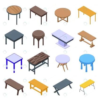 table icons set isometric set table icons web iso crc9a87f721 size0.65mb 1 - title:graphic home - اورچین فایل - format: - sku: - keywords: p_id:353984