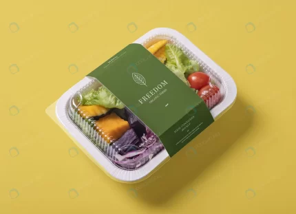 takeaway food container box mockup rnd801 frp17680018 - title:graphic home - اورچین فایل - format: - sku: - keywords: p_id:353984