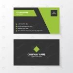technology style business card template green geom rnd437 frp31103973 - title:Home - اورچین فایل - format: - sku: - keywords:وکتور,موکاپ,افکت متنی,پروژه افترافکت p_id:63922