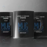 - three black mugs mockup crc0949c4d9 size231.84mb - Home