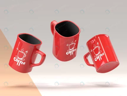 three red mugs mockup fully editable background b crcb281c110 size110.06mb - title:graphic home - اورچین فایل - format: - sku: - keywords: p_id:353984