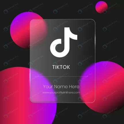 tiktok transparent blurred glass card crc37712bad size1.30mb - title:graphic home - اورچین فایل - format: - sku: - keywords: p_id:353984