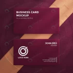- top view elegant business card with embossed logo crca980ebfd size60.84mb - Home