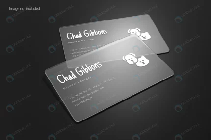 transparent business card mockup perspective view crc4b1e3e62 size15.85mb - title:graphic home - اورچین فایل - format: - sku: - keywords: p_id:353984