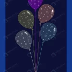 transparent colorful party balloons blue backgroun rnd246 frp28628987 - title:Home - اورچین فایل - format: - sku: - keywords:وکتور,موکاپ,افکت متنی,پروژه افترافکت p_id:63922