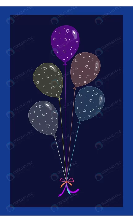 transparent colorful party balloons blue backgroun rnd246 frp28628987 - title:graphic home - اورچین فایل - format: - sku: - keywords: p_id:353984
