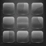 - transparent glass square app buttons on checkered crce6cd7412 size3.16mb - Home