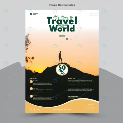 travel flyer template rnd320 frp30285873 - title:graphic home - اورچین فایل - format: - sku: - keywords: p_id:353984