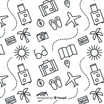 travel pattern with elements dash lines rnd380 frp3814856 - title:graphic home - اورچین فایل - format: - sku: - keywords: p_id:353984