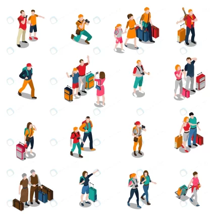 travel people isometric icons crc6dbf2092 size2.28mb - title:graphic home - اورچین فایل - format: - sku: - keywords: p_id:353984