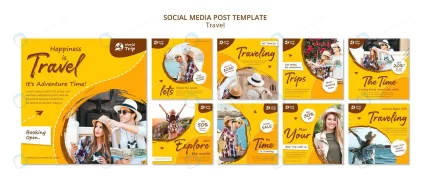 travelling instagram posts set crcc7036c70 size129.26mb 1 - title:graphic home - اورچین فایل - format: - sku: - keywords: p_id:353984