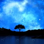 tree silhouetted against starry night sky crc258ac39d size14.09mb 6000x3375 1 - title:Home - اورچین فایل - format: - sku: - keywords:وکتور,موکاپ,افکت متنی,پروژه افترافکت p_id:63922