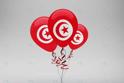 tunisia flag balloons rnd205 frp34504549 - title:graphic home - اورچین فایل - format: - sku: - keywords: p_id:353984