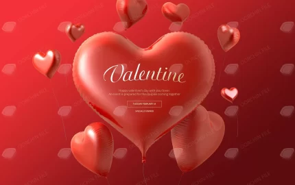 valentine banner 8 - title:graphic home - اورچین فایل - format: - sku: - keywords: p_id:353984
