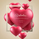valentine heart banner with square frame - title:Home - اورچین فایل - format: - sku: - keywords:وکتور,موکاپ,افکت متنی,پروژه افترافکت p_id:63922