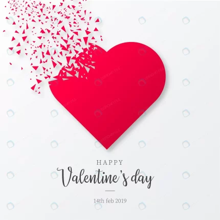 valentine s day background with broken shapes crce5b90512 size3.38mb - title:graphic home - اورچین فایل - format: - sku: - keywords: p_id:353984