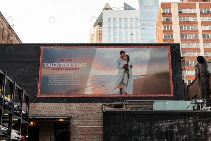 valentine s day billboard with mock up crc3a8bebe3 size97.73mb - title:graphic home - اورچین فایل - format: - sku: - keywords: p_id:353984
