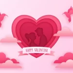 - valentines day background paper style 1 - Home