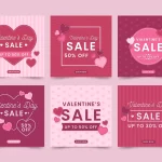valentines day sale instagram post collection 2 - title:Home - اورچین فایل - format: - sku: - keywords:وکتور,موکاپ,افکت متنی,پروژه افترافکت p_id:63922