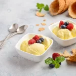 vanilla ice cream with fresh berries concrete bac crc34a8516a size2.09mb 4928x3264 - title:Home - اورچین فایل - format: - sku: - keywords:وکتور,موکاپ,افکت متنی,پروژه افترافکت p_id:63922