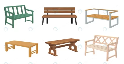 various wooden garden city benches flat set 1.webp crcdce7bdab size1.79mb 1 - title:graphic home - اورچین فایل - format: - sku: - keywords: p_id:353984