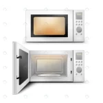 - vector 3d realistic microwave oven with light tim crcd1d82c9d size1.89mb - Home