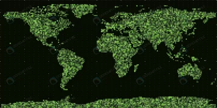vector abstract binary world map crc478f3868 size9.74mb - title:graphic home - اورچین فایل - format: - sku: - keywords: p_id:353984