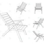 vector illustration folding chair with different crc33f4a63a size1.79mb - title:Home - اورچین فایل - format: - sku: - keywords:وکتور,موکاپ,افکت متنی,پروژه افترافکت p_id:63922