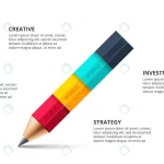 - vector pencil infographic education concept prese crc00d9fe11 size1.37mb - Home