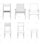 vector set chairs front view outline illustration crcc5bc2a4c size651.35kb 1 - title:Home - اورچین فایل - format: - sku: - keywords:وکتور,موکاپ,افکت متنی,پروژه افترافکت p_id:63922