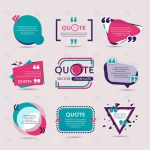 - vector set creative quote text template with colo crce88a7fd7 size2.81mb - Home