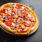 vegetable pizza tomato pepper onion mushroom corn crc45ced9a5 size15.79mb 5871x3914 - title:Home - اورچین فایل - format: - sku: - keywords:وکتور,موکاپ,افکت متنی,پروژه افترافکت p_id:63922