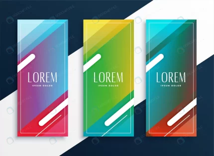 vibrant set vertical banners set geometric style. crc250ae2c0 size2.85mb - title:graphic home - اورچین فایل - format: - sku: - keywords: p_id:353984