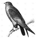 - vintage illustrations red footed falcon crcb3123902 size32.26mb - Home