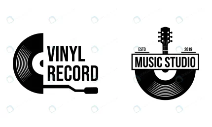 vinyl record logo template music icon emblem rnd288 frp9120367 1 - title:graphic home - اورچین فایل - format: - sku: - keywords: p_id:353984