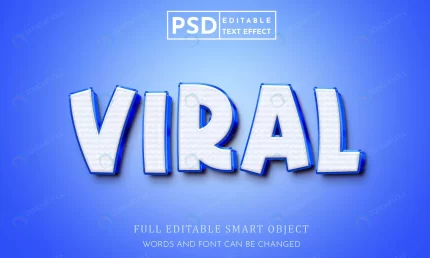 viral 3d text style effect psd premium template rnd353 frp31553198 - title:graphic home - اورچین فایل - format: - sku: - keywords: p_id:353984