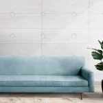 - wall mockup psd with blue sofa living room crcf2e0f14b size203.33mb - Home