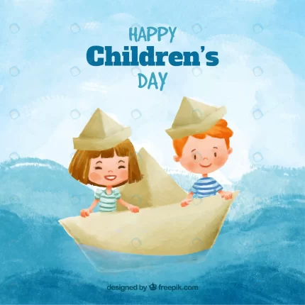 watercolor background with happy kids sailing pap crcc31a2a62 size111.54mb - title:graphic home - اورچین فایل - format: - sku: - keywords: p_id:353984