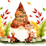 watercolor hand drawn autumn gnome banner rnd258 frp16334051 - title:Home - اورچین فایل - format: - sku: - keywords:وکتور,موکاپ,افکت متنی,پروژه افترافکت p_id:63922