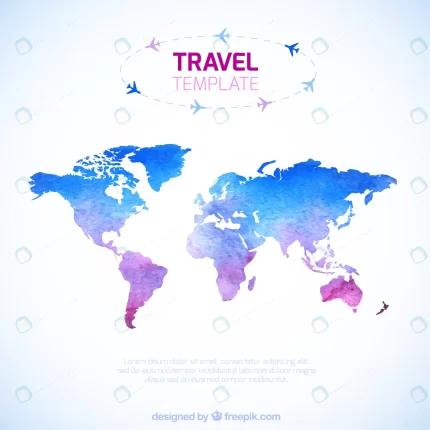 watercolor travel map template crc6c472732 size26.83mb 1 - title:graphic home - اورچین فایل - format: - sku: - keywords: p_id:353984