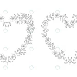 wedding heart floral illustration crc60b6d2a3 size1.91mb - title:Home - اورچین فایل - format: - sku: - keywords:وکتور,موکاپ,افکت متنی,پروژه افترافکت p_id:63922