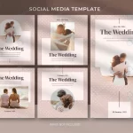 wedding social media post bundle template crc16546c35 size4.48mb 1 - title:Home - اورچین فایل - format: - sku: - keywords:وکتور,موکاپ,افکت متنی,پروژه افترافکت p_id:63922