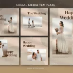 wedding social media post bundle template crc1f1f5c3f size3.93mb 1 - title:Home - اورچین فایل - format: - sku: - keywords:وکتور,موکاپ,افکت متنی,پروژه افترافکت p_id:63922