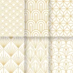 - white gold collection art deco seamless pattern crc2499da88 size1.38mb - Home