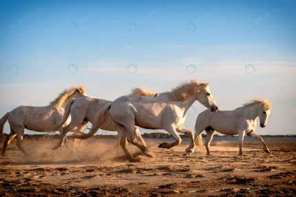 white horses are walking sand all landscape camar crc21ed01ae size20.72mb 7324x4888 1 - title:graphic home - اورچین فایل - format: - sku: - keywords: p_id:353984