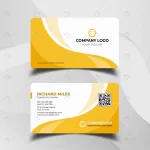 white yellow business card template crc150c89a7 size2.21mb - title:Home - اورچین فایل - format: - sku: - keywords:وکتور,موکاپ,افکت متنی,پروژه افترافکت p_id:63922