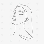 - woman minimal hand drawn illustration one line st crc2c52ff86 size764.04kb 1 - Home