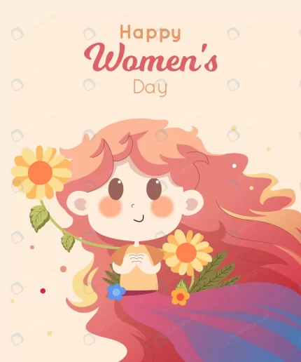 women s day greeting with cute character crc123b1dc5 size2.8mb - title:graphic home - اورچین فایل - format: - sku: - keywords: p_id:353984