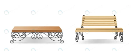 wooden bench park chair garden wood seats realist crc07359362 size3.48mb 1 - title:graphic home - اورچین فایل - format: - sku: - keywords: p_id:353984